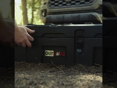 95L Rugged Case on rack