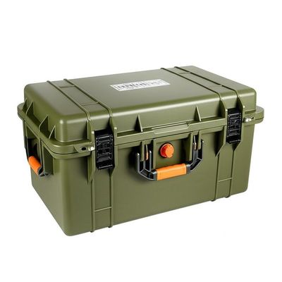 Customized V7 Rugged Case 82L Capacity in Army Green for Durable LLDPE Material