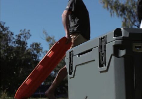 New Arrival 75QT Plastic Tool Organizator with Wheels Wholesale Case ODM Customization Supported