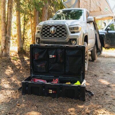 High Quality 116L Rotoplastic Tool Box Automotive  Anti-Fall Transport Polyethylene Cargo Case ODM Customization Supported