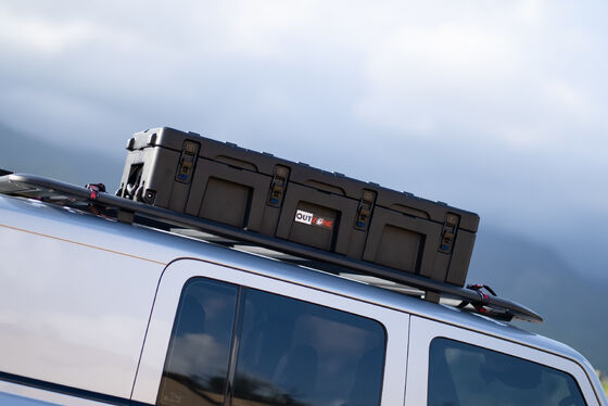 High Quality 112L Detachable Waterproof Storage Box Rotoplastic Outdoor Activity Tool Case for Car Roof-ODM Customization